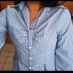 Chemise bleue
